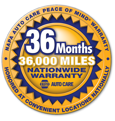 36 month 36,000 mile warranty